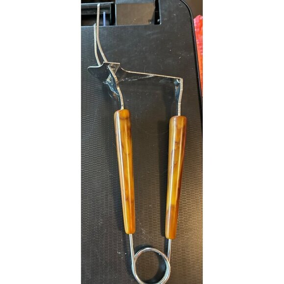 VTG Carving Tools Meat Stab Fork Bakelite Serving And Carving Fork PAIR - Picture 5 of 6